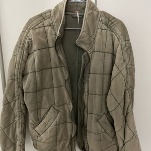 Free people dolman quilted jacket